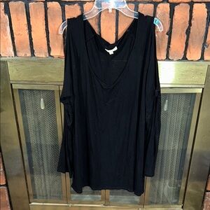 Zenana Outfitters Black Long Sleeve Top